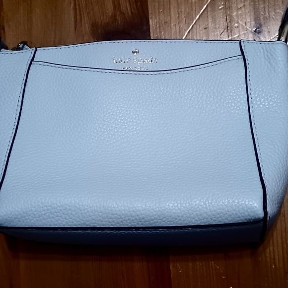 Blue Katespade Crossbody Bag - Picture 1 of 8